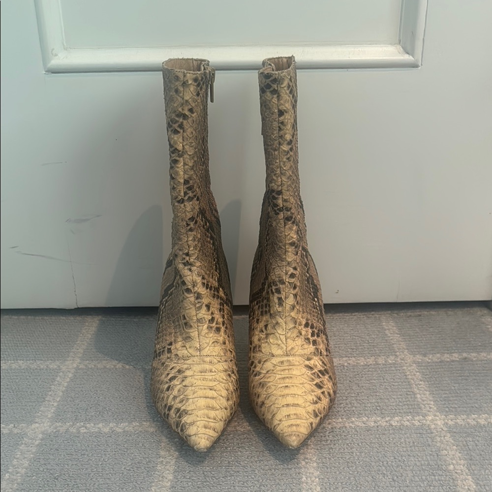 Yeezy season 7 snakeskin boots